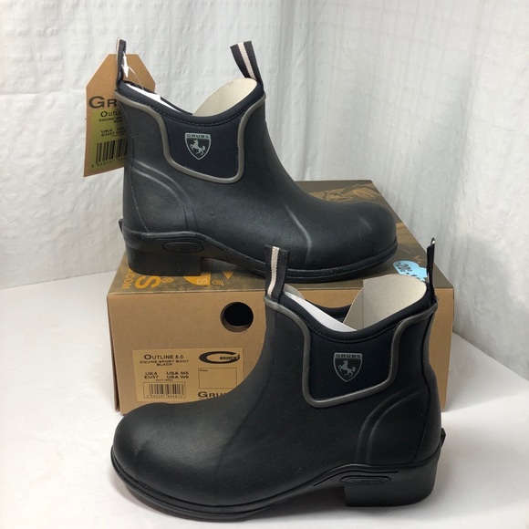 Grubs Outline 5.0 Equine Sport Boot Black US M5 W6 main image 14